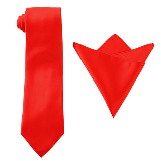 Satin Tie & Hanky Set