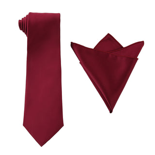 Satin Tie & Hanky Set