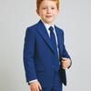 Ideal Boys' Indigo 4-Way Stretch Suit