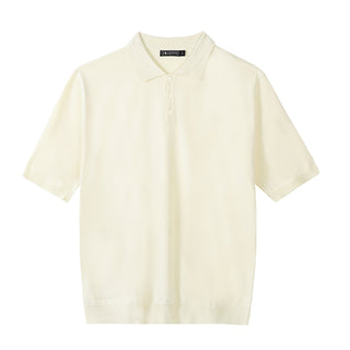 Short Sleeve Knit Polo