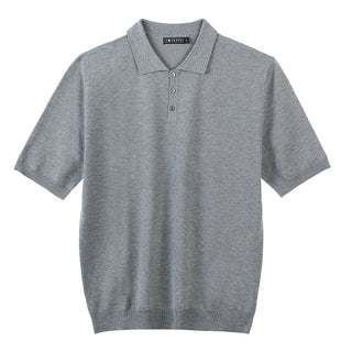 Short Sleeve Knit Polo