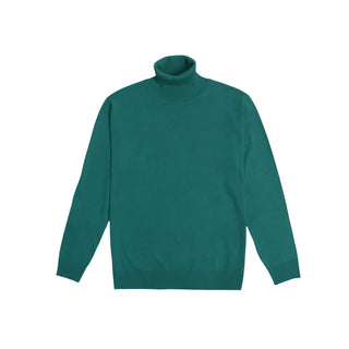 Joseph Michael Slim Fit Turtleneck Sweater - Hunter Green