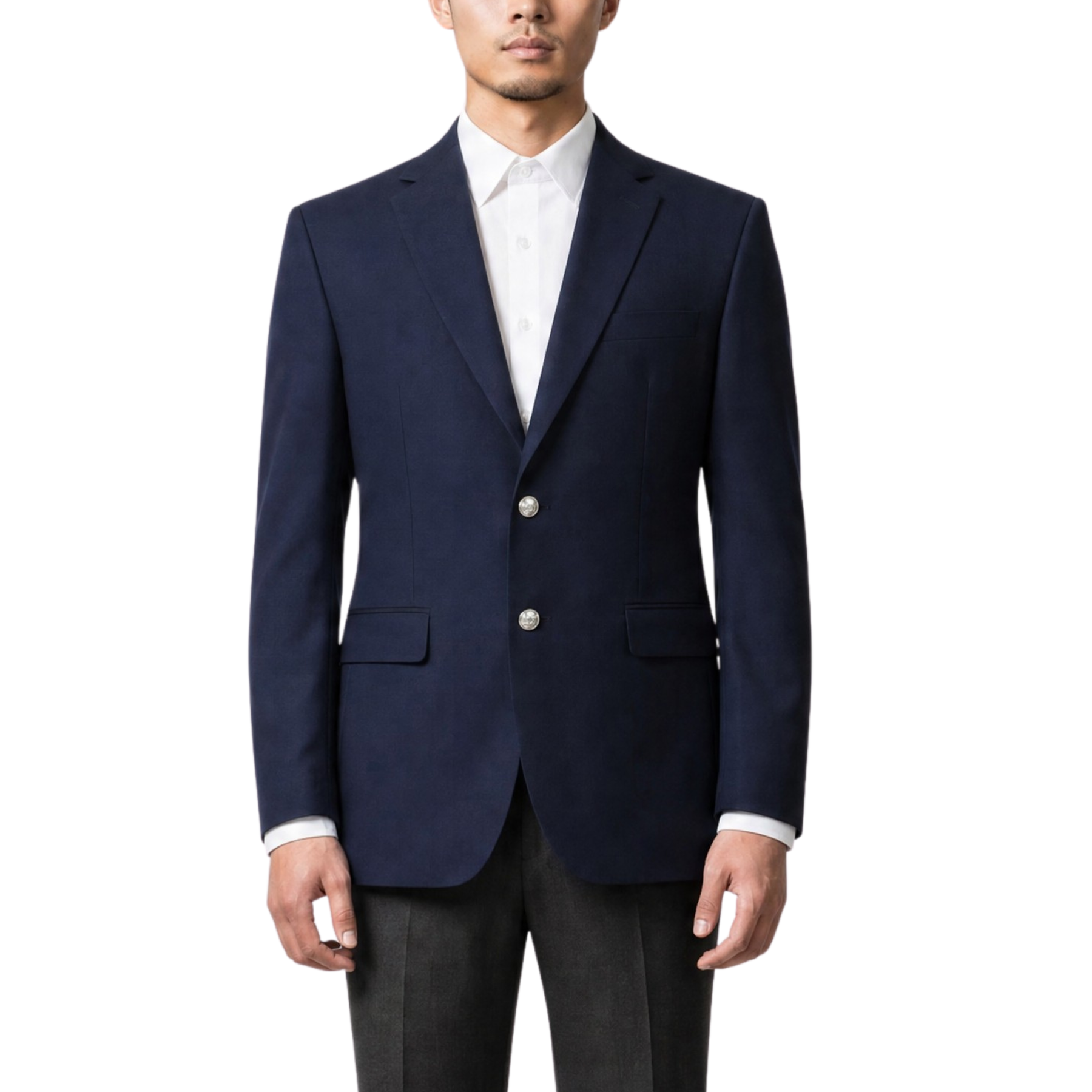 Silver Button Blazers