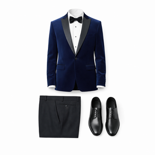 Stretch Slim Fit Velvet Blazer - 7 Colors