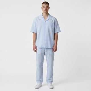Bm2538 Bagazio Seersucker Pant Set