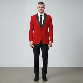 Stretch Slim Fit Velvet Blazer - 7 Colors