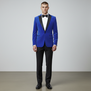 Stretch Slim Fit Velvet Blazer - 7 Colors