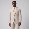 Joseph Michael Men's Shell Modern Fit Sharkskin Suit — Notch Lapel