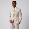 Joseph Michael Men's Shell Modern Fit Sharkskin Suit — Notch Lapel