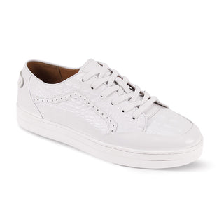 Timo Giovanni Croc Print Sneakers