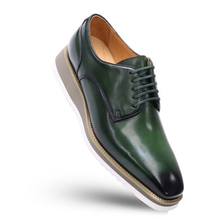 polka dot halter dress brown ROYAL LUXE Men's Green Leather Lace-up Dress Oxford Shoes with Cushioned Insole and Durable Sole Size 13