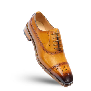 Dwight - Cognac Leather Dress Shoes