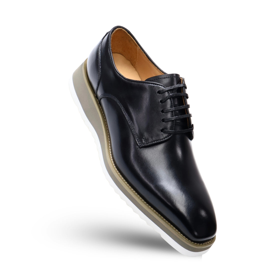 ROYAL LUXE Men's Black Leather Dress Shoes Formal Oxford Lace-Up Timeless Elegance for Business Events & Special Occasions ROYAL LUXE Men's Black Leather Dress Shoes Formal Oxford Lace-Up Timeless Elegance for Business Events & Special Occasions