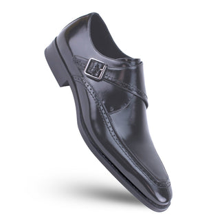 Amato Monk Leather Strap Shoes