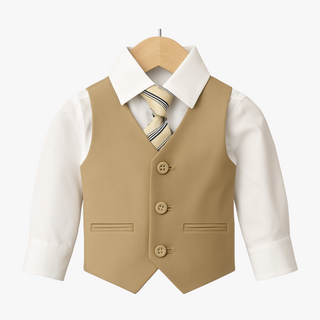 V1419 Kids World Boys Vest Set