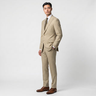 M3090 - Peak Slim Shell Joseph Michael 2Pc Slim Fit Sharkskin Peak