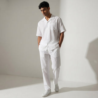 Bm2538 Bagazio Seersucker Pant Set