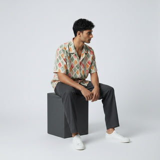 Jm-7043 Multi Joseph Michael Jm Diamond Deatail Ss Shirt