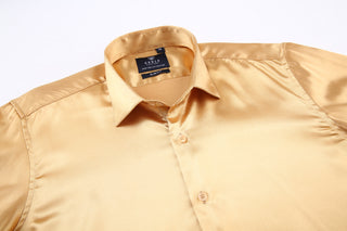 Luxe Stretch Satin Shirt