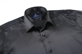 Luxe Stretch Satin Shirt