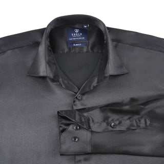 Luxe Stretch Satin Shirt