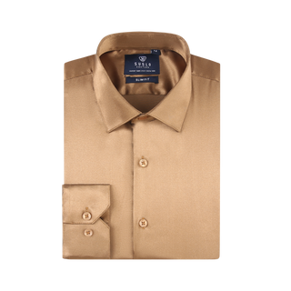 Luxe Stretch Satin Shirt