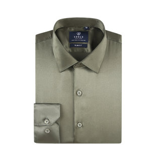 Luxe Stretch Satin Shirt