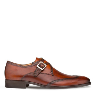 9268-Forest Mezlan Leather Dress Shoes