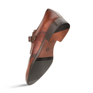 9268-Forest Mezlan Leather Dress Shoes