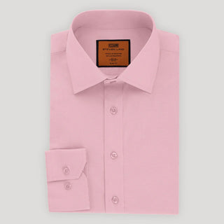 4 Way Stretch Travel Shirt | Barrel Cuff | Point Collar | Orchid Pink