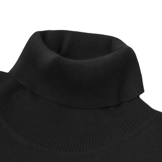 Joseph Michael Traditional Fit Turtleneck Sweater - Charcoal