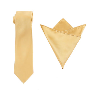 Solid Tie & Hanky