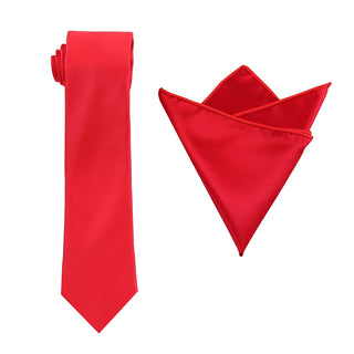 Solid Tie & Hanky