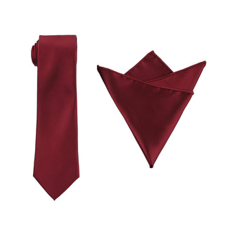 Solid Tie & Hanky