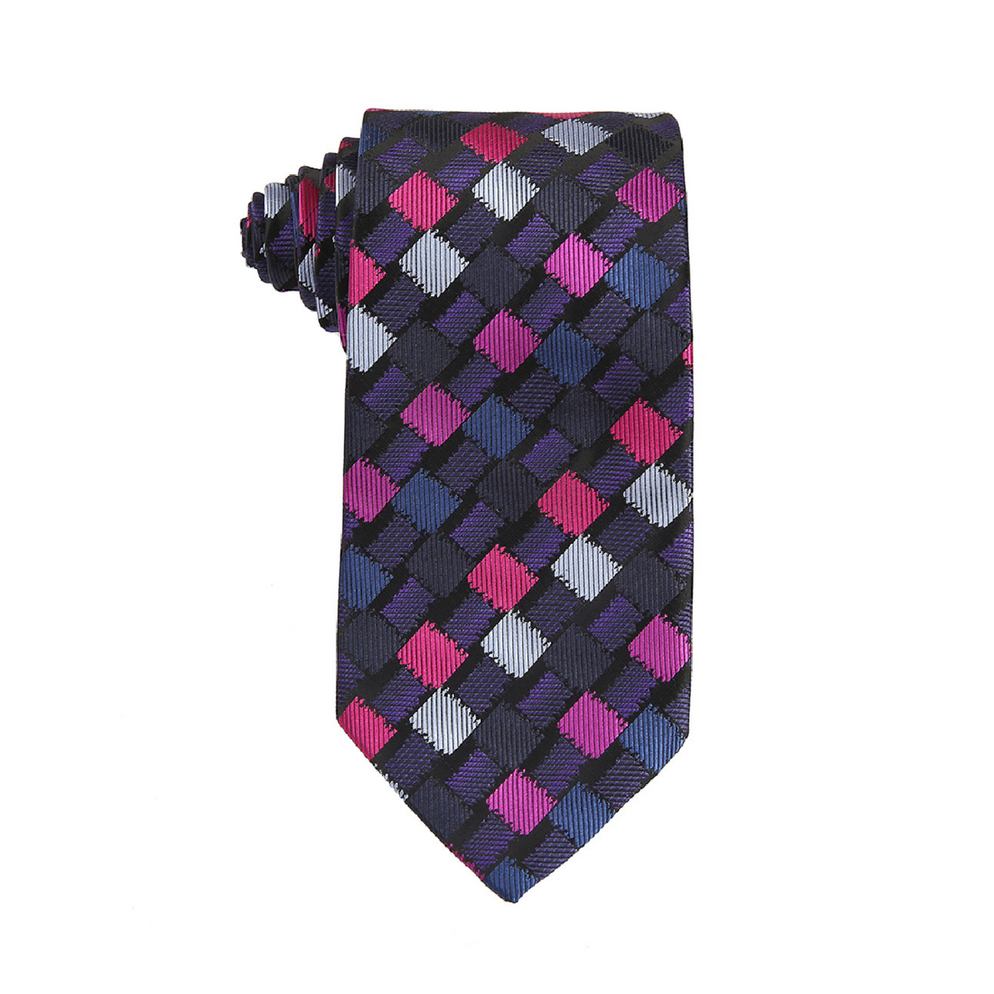 Pino Baldini Men's Checkered Print Ties (3 FOR $30)