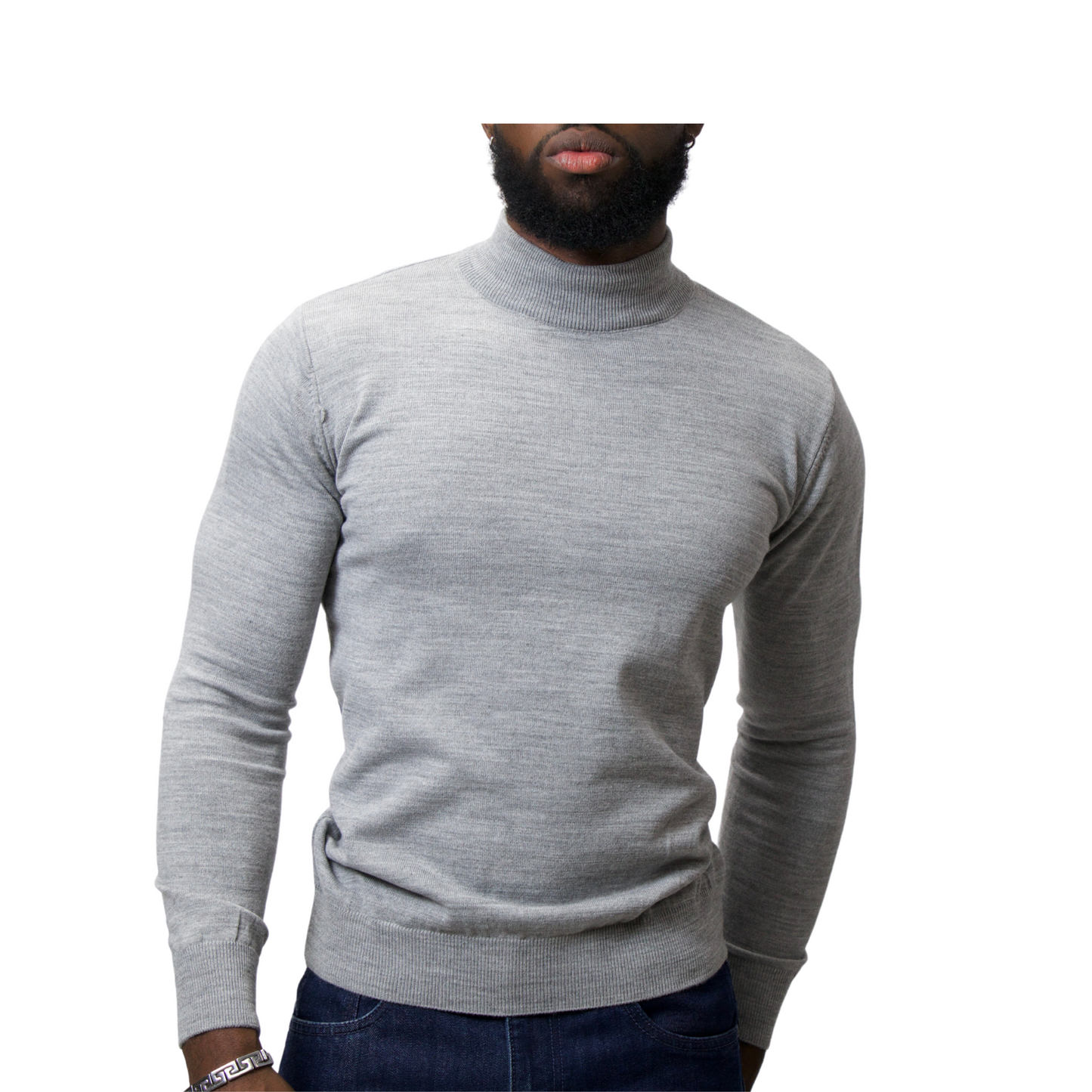 Modern Fit Mockneck Sweater
